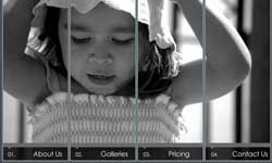 Screenshot of Next Frame Photography Website